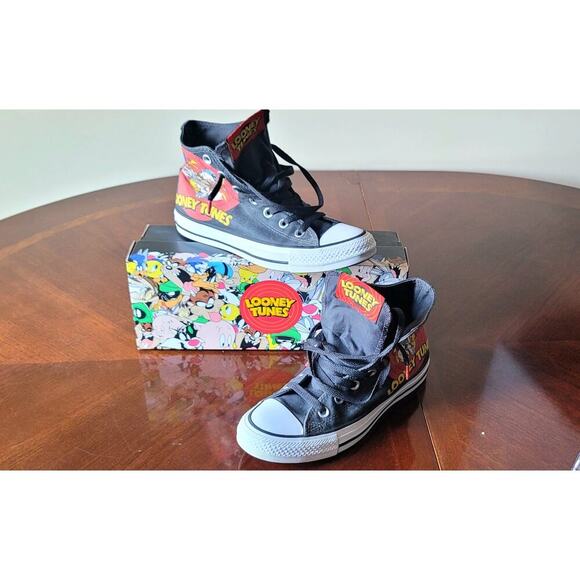Converse Chuck Taylor All Stars Looney Tunes High Top Sneakers Athleisure Shoe‎ - Picture 10 of 11
